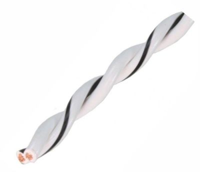 Cablu de difuzor răsucit 2x 0,75 mm²x1m Audio System M-Z-TSC 0.75 WH