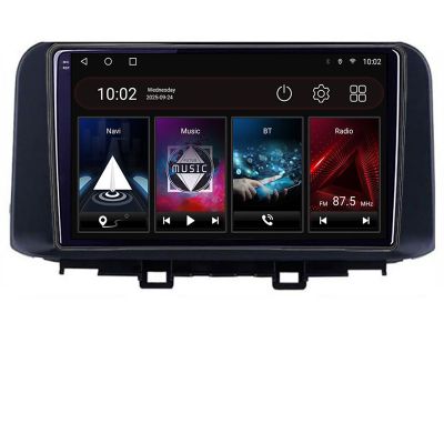 Navigatie Hyundai Kona Kit-1058 8 core QLED 2K 4+64 360 Android Waze USB Navigatie Internet Youtube Radio